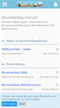Mobile Screenshot of brunnenbau-forum.de